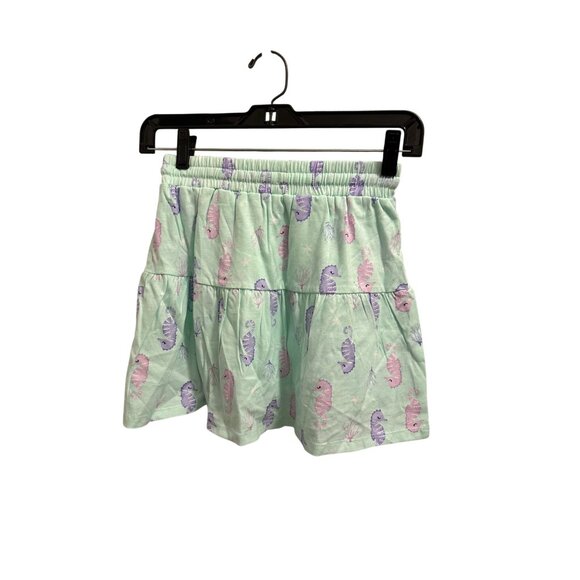 Bailey Lane Girls Tiered Skirt W/ Purple & Pink Sea Creature Print Size M 8-10 - Picture 2 of 10